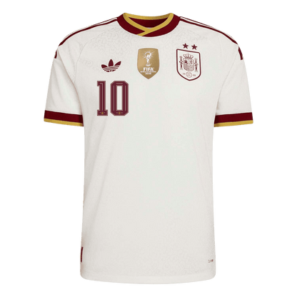 Camiseta Auténtica OLMO #10 Spain 2026 Segunda Equipación Copa del Mundo -Versión Jugador