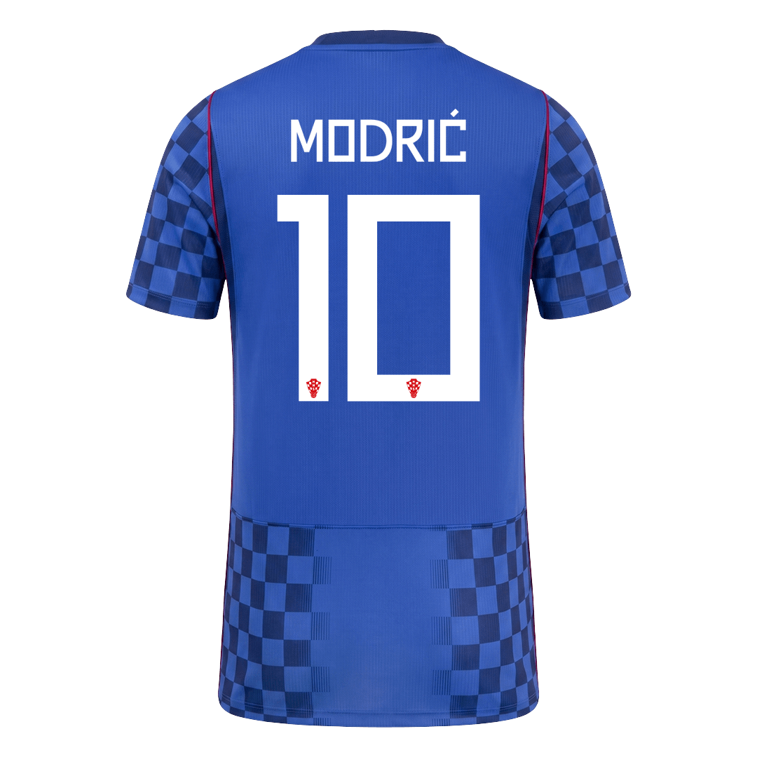 Camiseta Modrić #10 Croacia 2026 Segunda Equipación Copa del Mundo - Versión Hincha