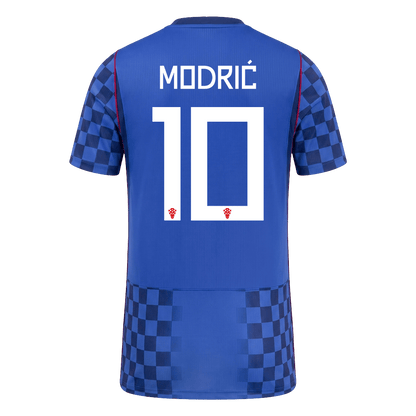 Camiseta Modrić #10 Croacia 2026 Segunda Equipación Copa del Mundo - Versión Hincha