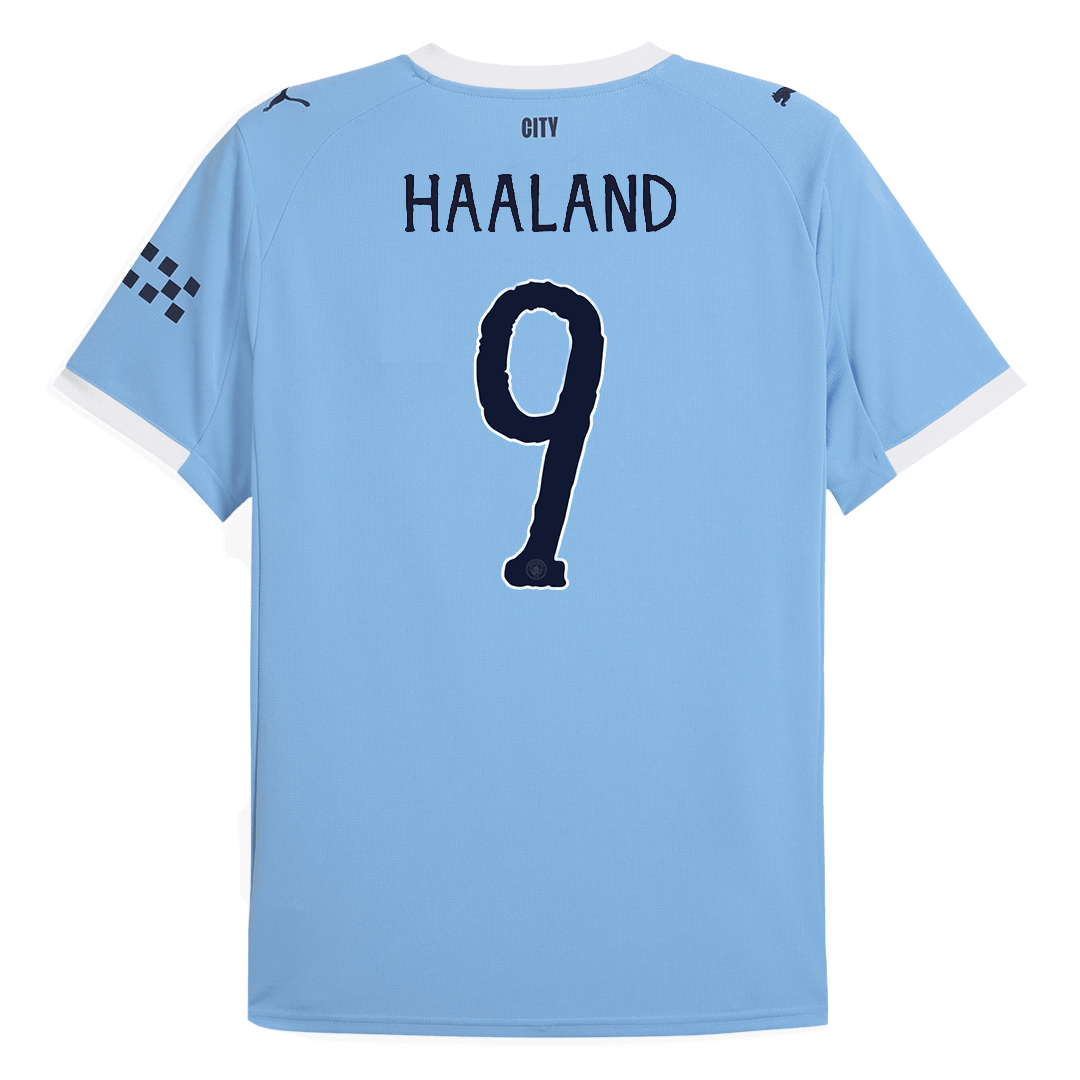 Camiseta Haaland #9 Manchester City 2025/26 Copa Mundial de Clubes Primera Equipación Hombre - Versión Hincha (Calidad Premium) - imagen 13