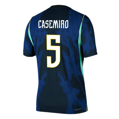 Camiseta Auténtica Casemiro #5 Brasil 2026 Segunda Equipación Copa del Mundo - Versión Jugador - Vista 2