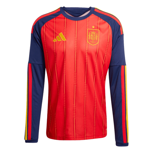 Manga Larga España 2026 Primera Equipación Copa del Mundo - Versión Hincha
