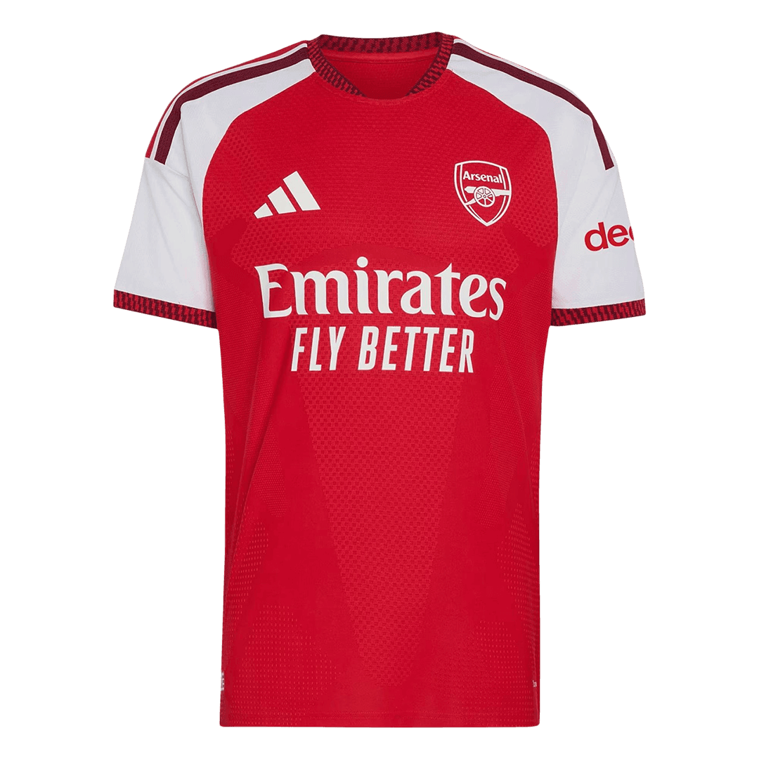 Camiseta Auténtica Champions #26 Arsenal 2026/27 Primera Equipación - Versión Jugador