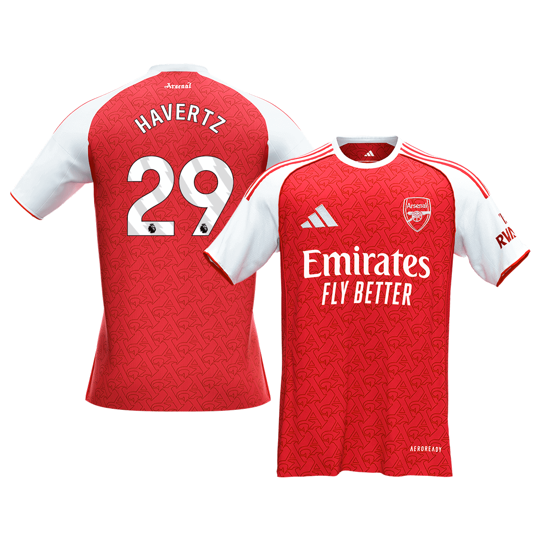 Camiseta Havertz #29 Arsenal 2025/26 Primera Equipación - Versión Hincha (Calidad Premium)