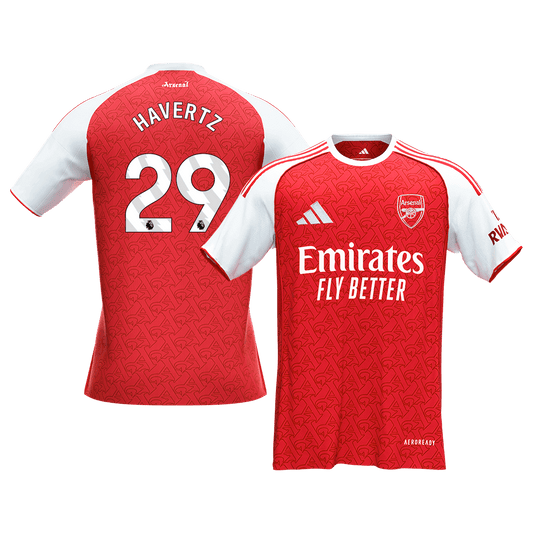 Camiseta Havertz #29 Arsenal 2025/26 Primera Equipación - Versión Hincha (Calidad Premium)