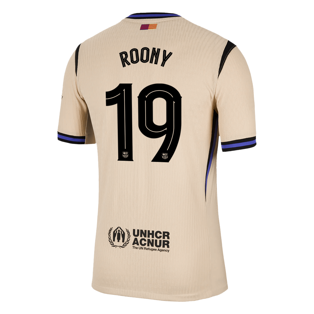 UCL Camiseta Auténtica Roony #19 Barcelona 2025/26 Segunda Equipación - Versión Jugador - imagen 14