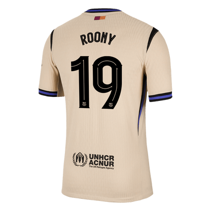 UCL Camiseta Auténtica Roony #19 Barcelona 2025/26 Segunda Equipación - Versión Jugador - imagen 14