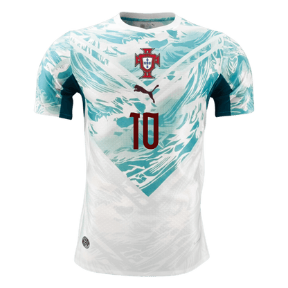 Camiseta Auténtica Bernardo #10 Portugal 2026 Segunda Equipación Copa del Mundo - Versión Jugador - Vista 7