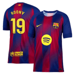 Camiseta Roony #19 Barcelona 2025/26 Primera Equipación - Versión Hincha (Calidad Premium)