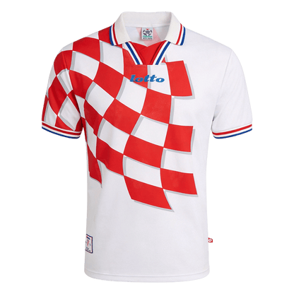 Retro 1998 Croacia Primera Equipación Copa del Mundo