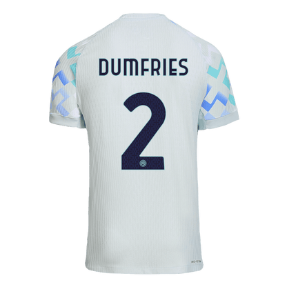 Camiseta Auténtica Dumfries #2 Inter Milan 2025/26 Segunda Equipación - Versión Jugador - Vista 8