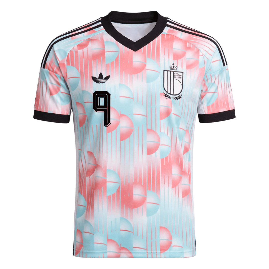 Camiseta Lukaku #9 Bélgica 2026 Segunda Equipación Copa del Mundo - Versión Hincha - Vista 7