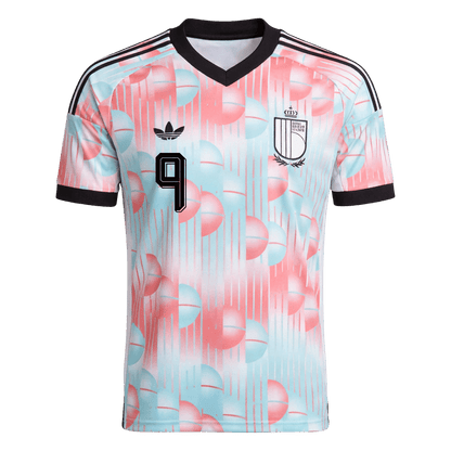Camiseta Lukaku #9 Bélgica 2026 Segunda Equipación Copa del Mundo - Versión Hincha - Vista 7