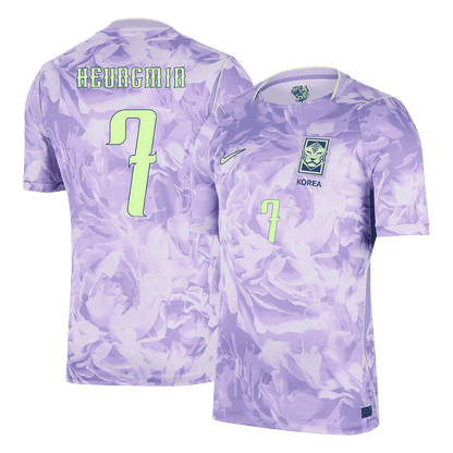 Camiseta Heungmin #7 Corea del Sur 2026 Segunda Equipación Copa del Mundo - Versión Hincha