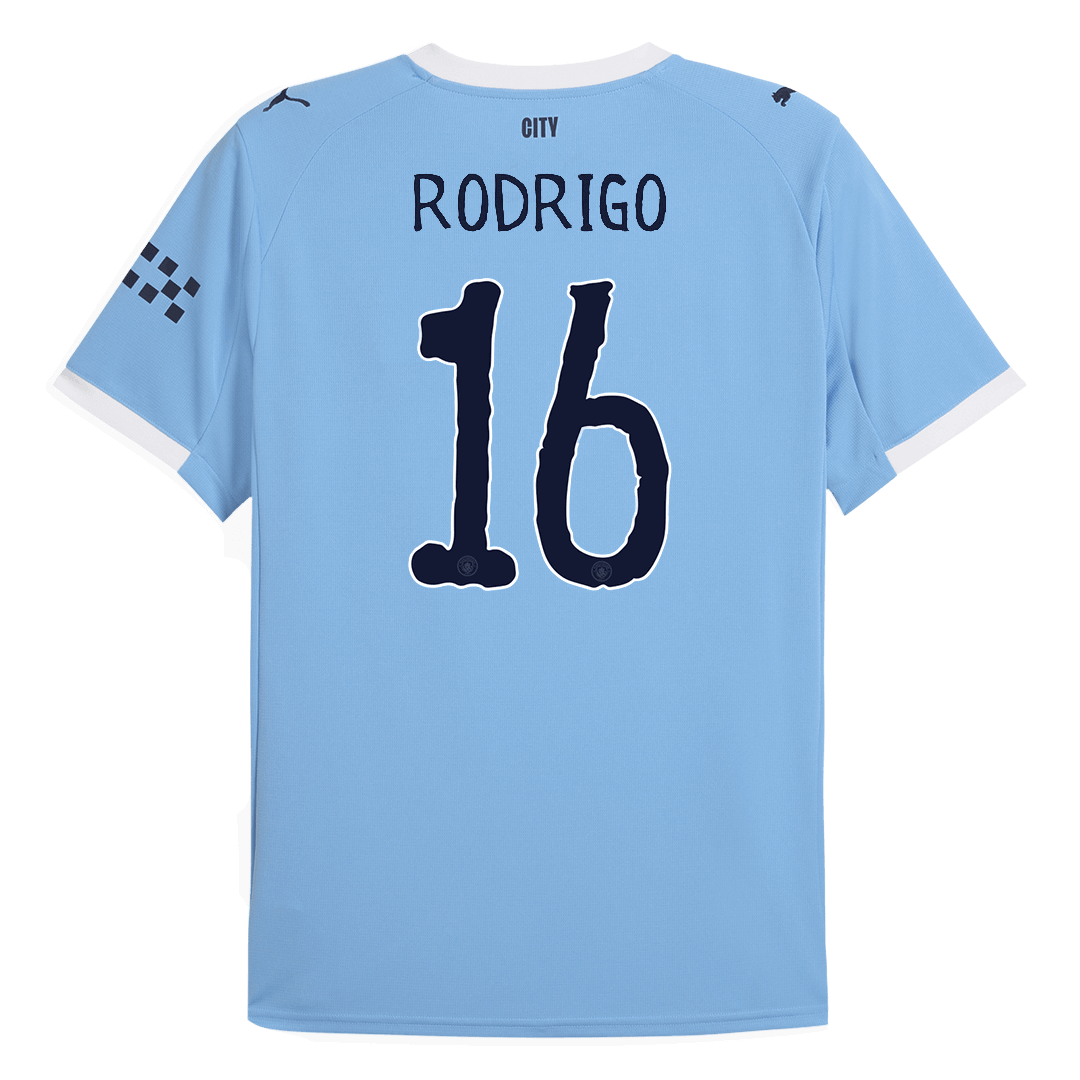 Camiseta Rodrigo #16 Manchester City 2025/26 Copa Mundial de Clubes Primera Equipación Hombre - Versión Hincha (Calidad Premium) - imagen 13