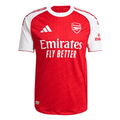 Camiseta Auténtica Saliba #2 Arsenal 2025/26 Primera Equipación - Versión Jugador - imagen 13