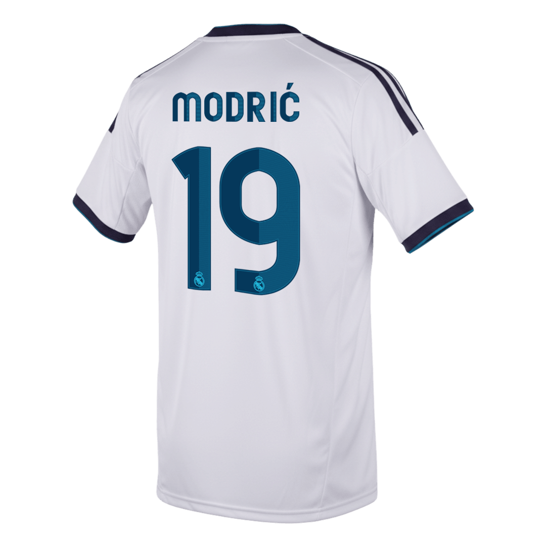 Retro 2012/13 Modrić #19 Real Madrid Primera Equipación