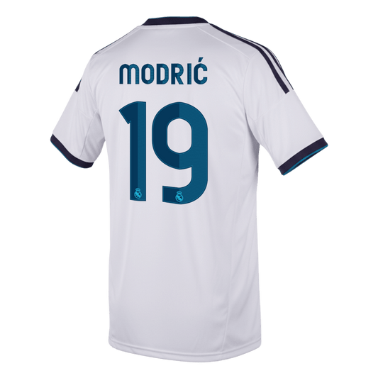 Retro 2012/13 Modrić #19 Real Madrid Primera Equipación
