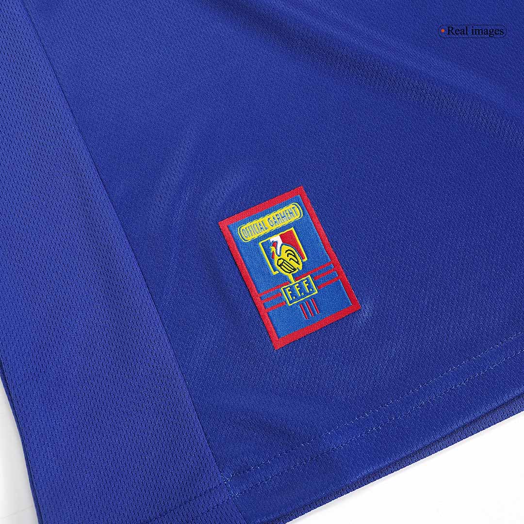 Camiseta Retro 1998 Henry #12 Francia Primera Equipación Copa del Mundo