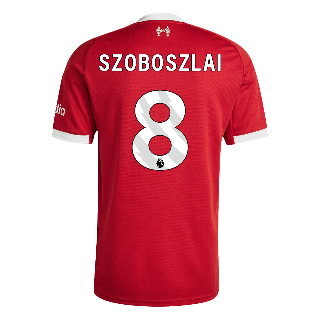 Camiseta Szoboszlai #8 Liverpool 2025/26 Primera Equipación - Versión Hincha - Vista 8