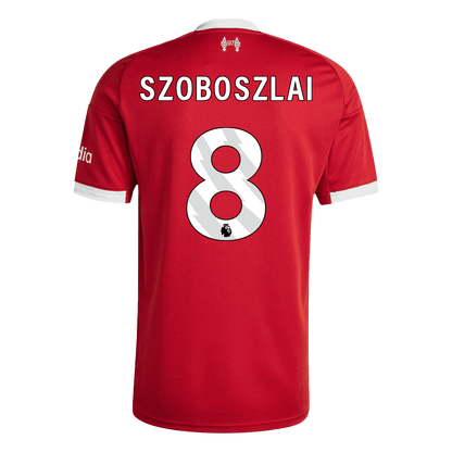 Camiseta Szoboszlai #8 Liverpool 2025/26 Primera Equipación - Versión Hincha - Vista 8