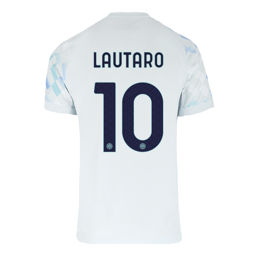 Camiseta Lautaro #10 Inter Milan 2025/26 Segunda Equipación - Versión Hincha - Vista 9