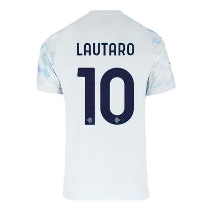 Camiseta Lautaro #10 Inter Milan 2025/26 Segunda Equipación - Versión Hincha - Vista 9