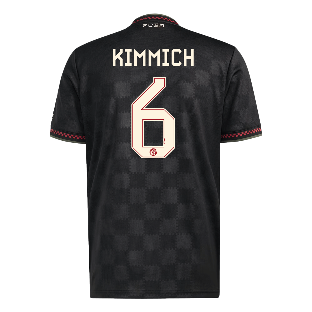 Camiseta Kimmich #6 Bayern Munich 2025/26 Tercera Equipación - Versión Hincha