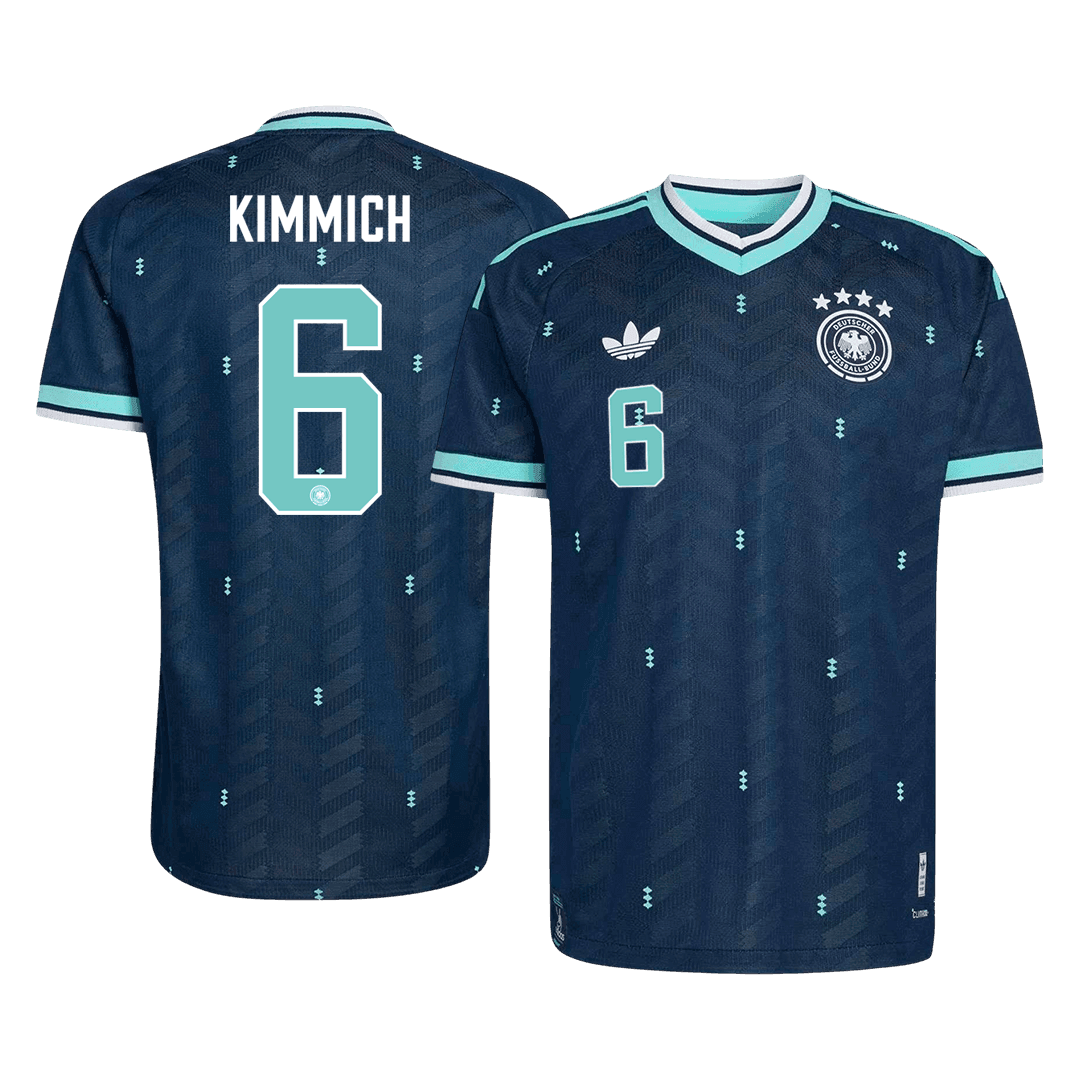 Camiseta Auténtica Kimmic #6 Alemania 2026 Segunda Equipación Copa del Mundo - Versión Jugador