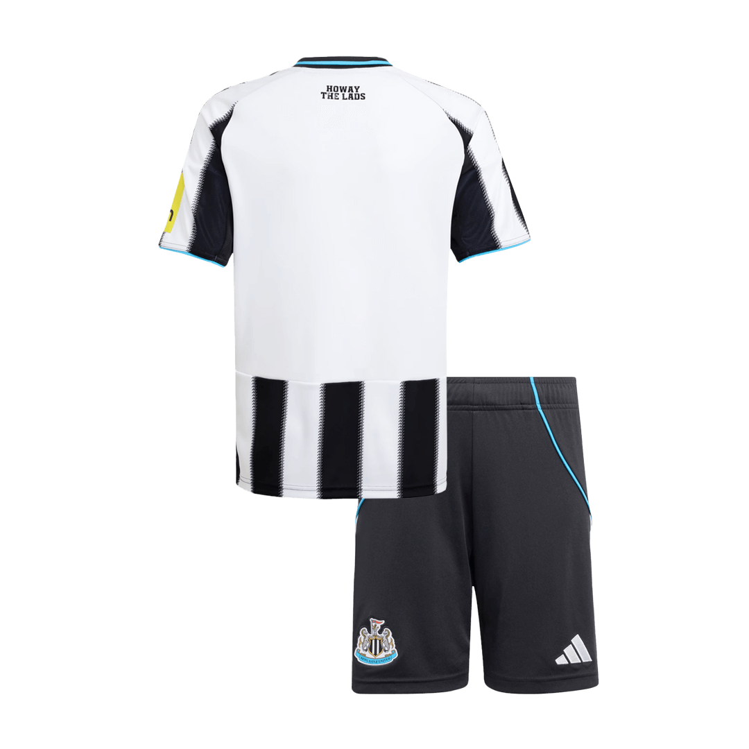 Conjunto Infantil Newcastle United 2025/26 Primera Equipación