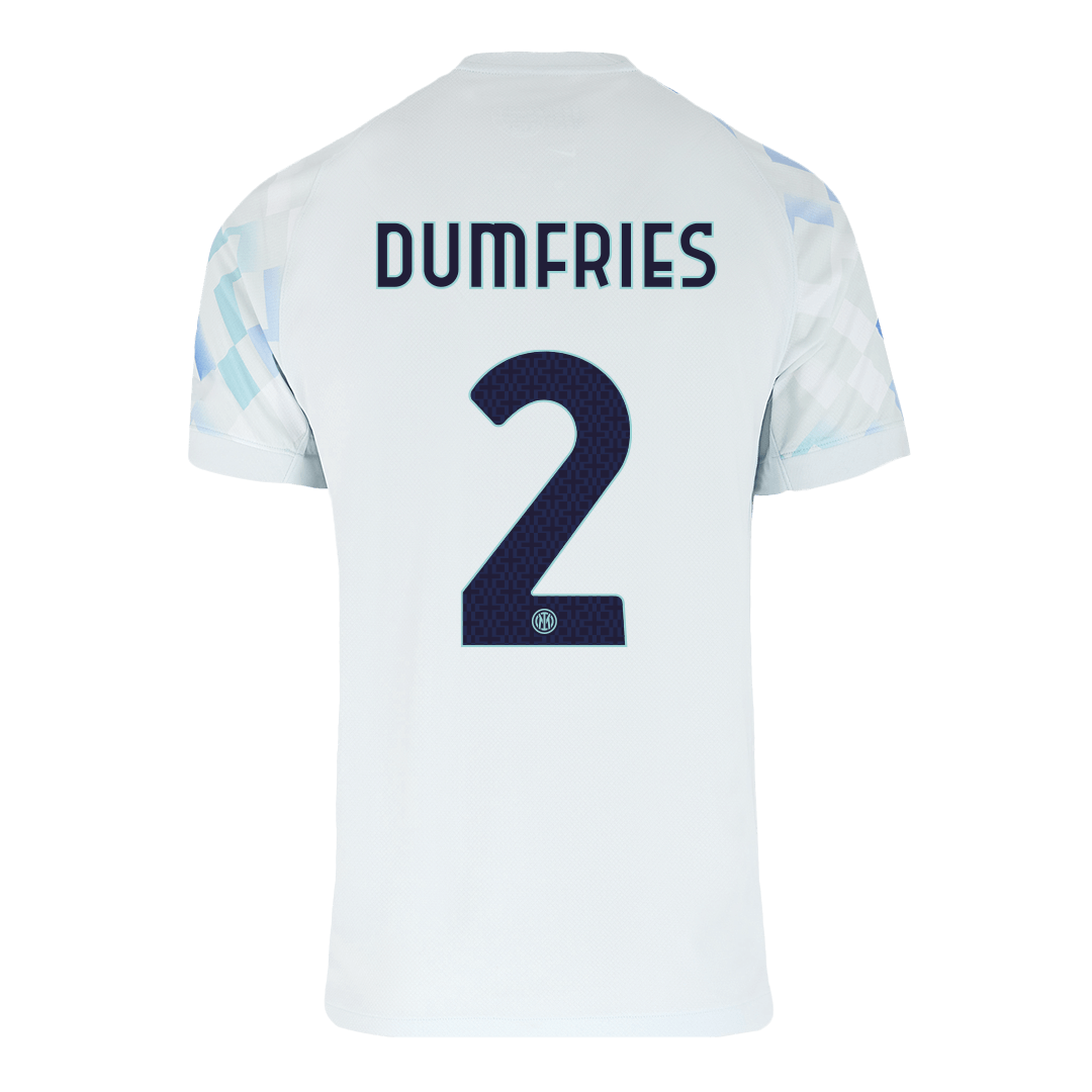 Camiseta Dumfries #2 Inter Milan 2025/26 Segunda Equipación - Versión Hincha - Vista 9