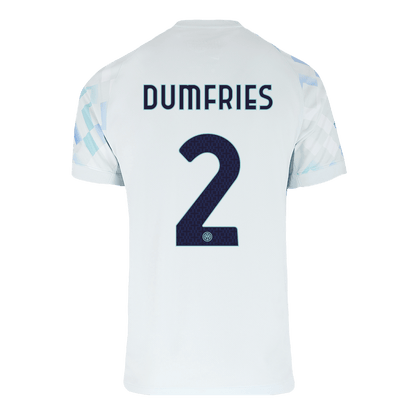 Camiseta Dumfries #2 Inter Milan 2025/26 Segunda Equipación - Versión Hincha - Vista 9