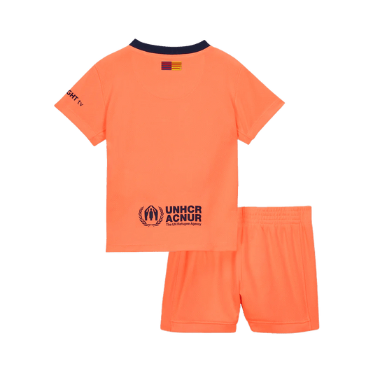 Conjunto Infantil Barcelona 2025/26 Tercera Equipación