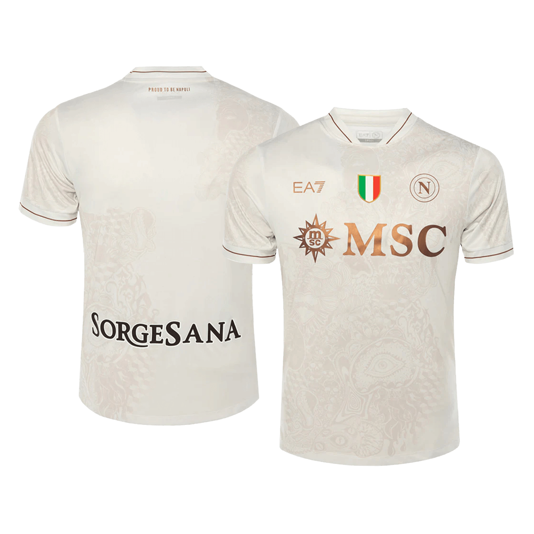 Camiseta Napoli 2025/26 Segunda Equipación - Versión Hincha