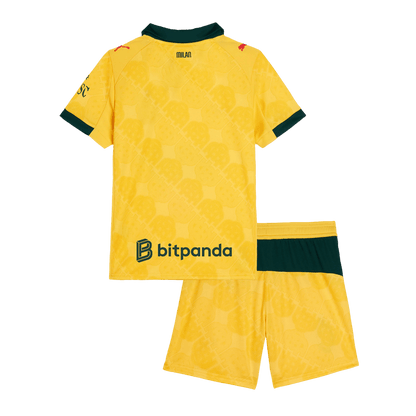 Conjunto Infantil AC Milan 2025/26 Tercera Equipación