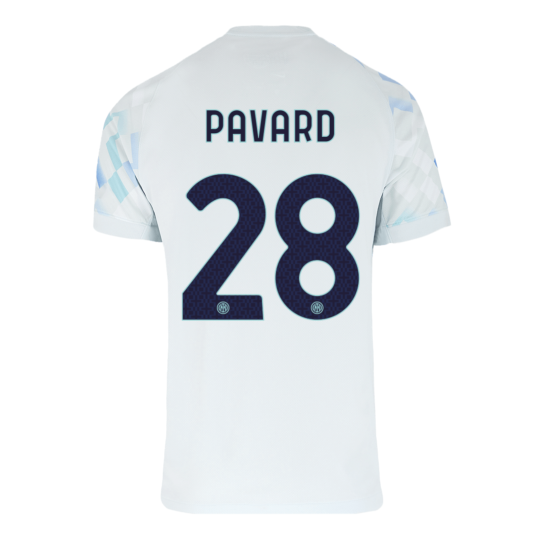 Camiseta Pavard #28 Inter Milan 2025/26 Segunda Equipación - Versión Hincha - Vista 9
