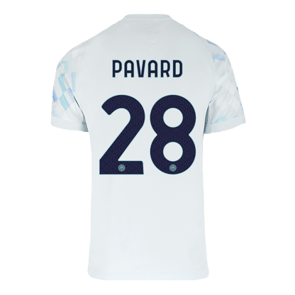 Camiseta Pavard #28 Inter Milan 2025/26 Segunda Equipación - Versión Hincha - Vista 9
