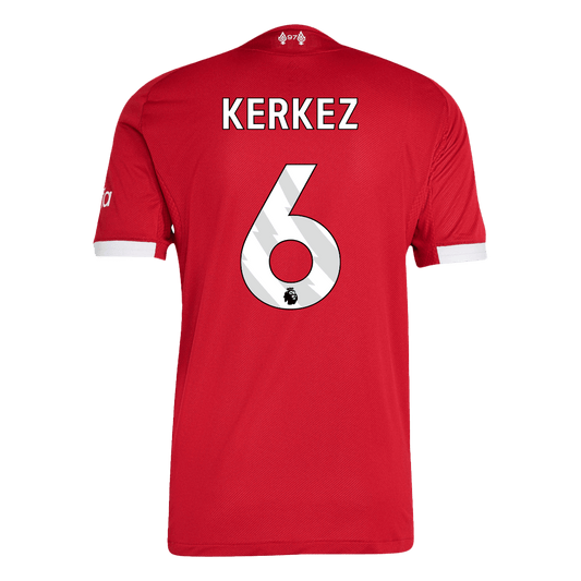 Camiseta Auténtica Kerkez #6 Liverpool 2025/26 Primera Equipación - Versión Jugador