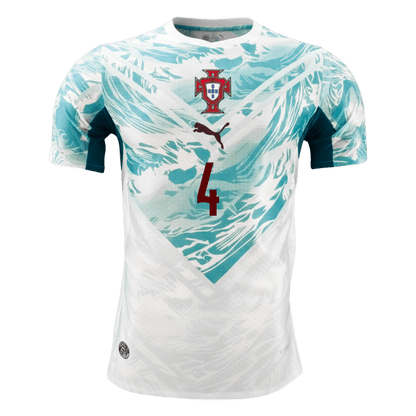 Camiseta Auténtica Rúben Dias #4 Portugal 2026 Segunda Equipación Copa del Mundo - Versión Jugador - Vista 7