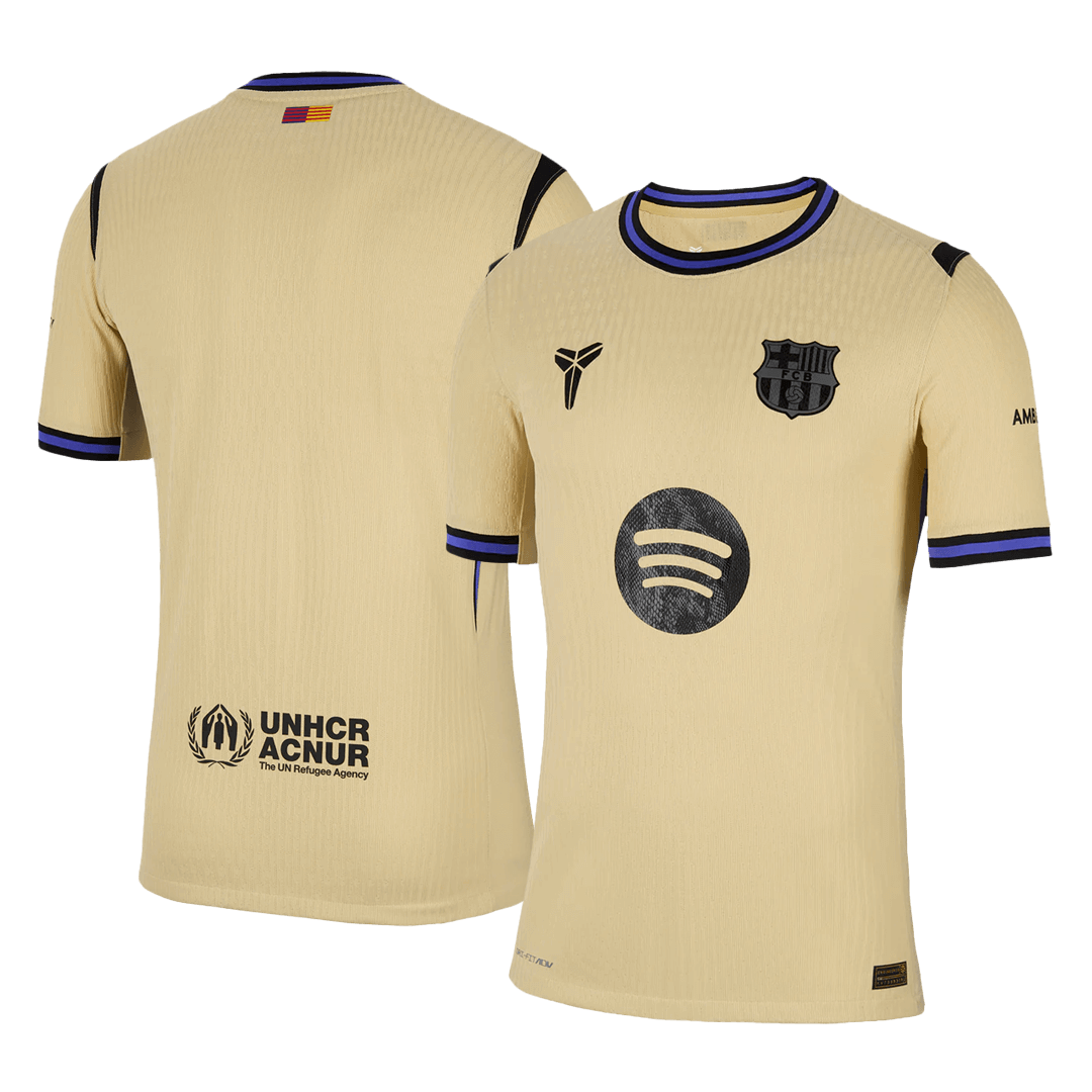 Camiseta Auténtica Barcelona 2025/26 Segunda Equipación - Versión Jugador