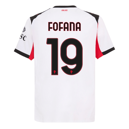 Camiseta Auténtica Fofana #19 AC Milan 2025/26 Segunda Equipación - Versión Jugador - imagen 12