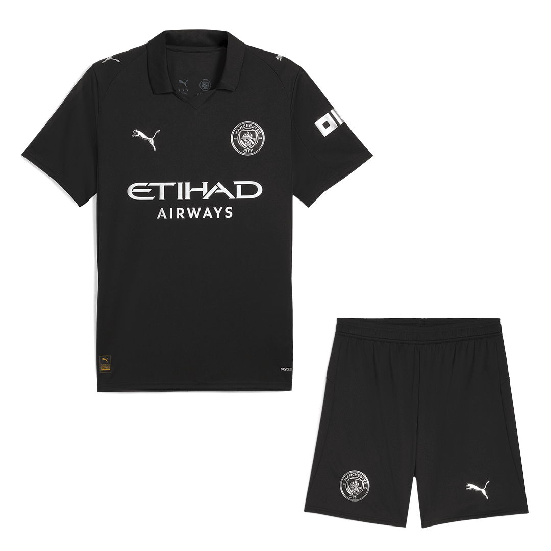 Conjunto Manchester City 2025/26 Segunda Equipación