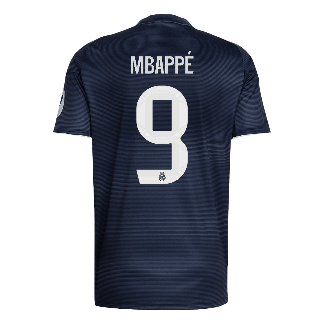 Camiseta Mbappé #9 Real Madrid 2025/26 Segunda Equipación - Versión Hincha (Calidad Premium) - imagen 11
