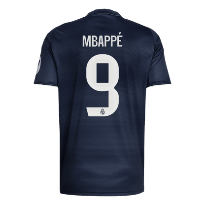 Camiseta Mbappé #9 Real Madrid 2025/26 Segunda Equipación - Versión Hincha (Calidad Premium) - imagen 11