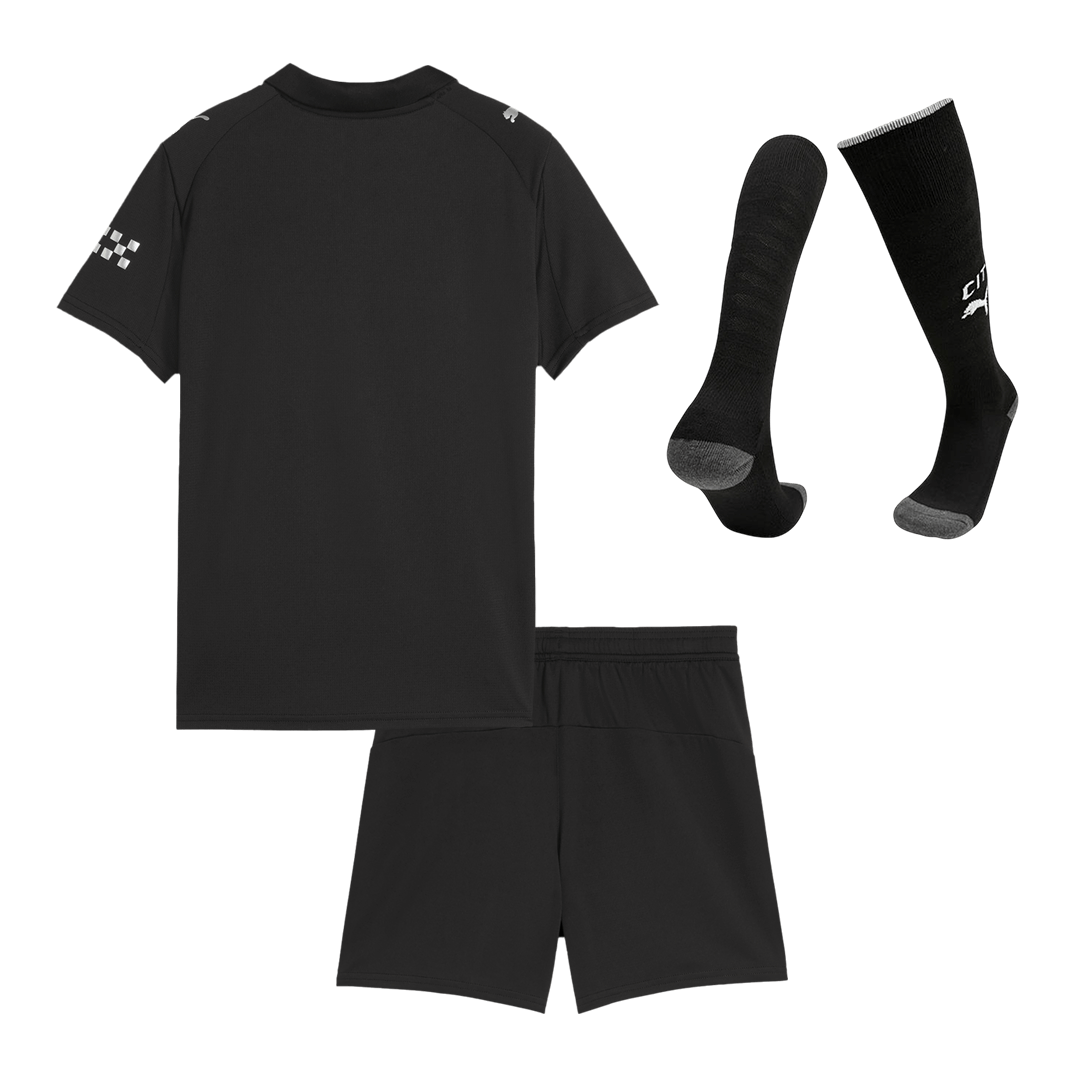 Conjunto Infantil Completo Manchester City 2025/26 Segunda Equipación - Vista 9