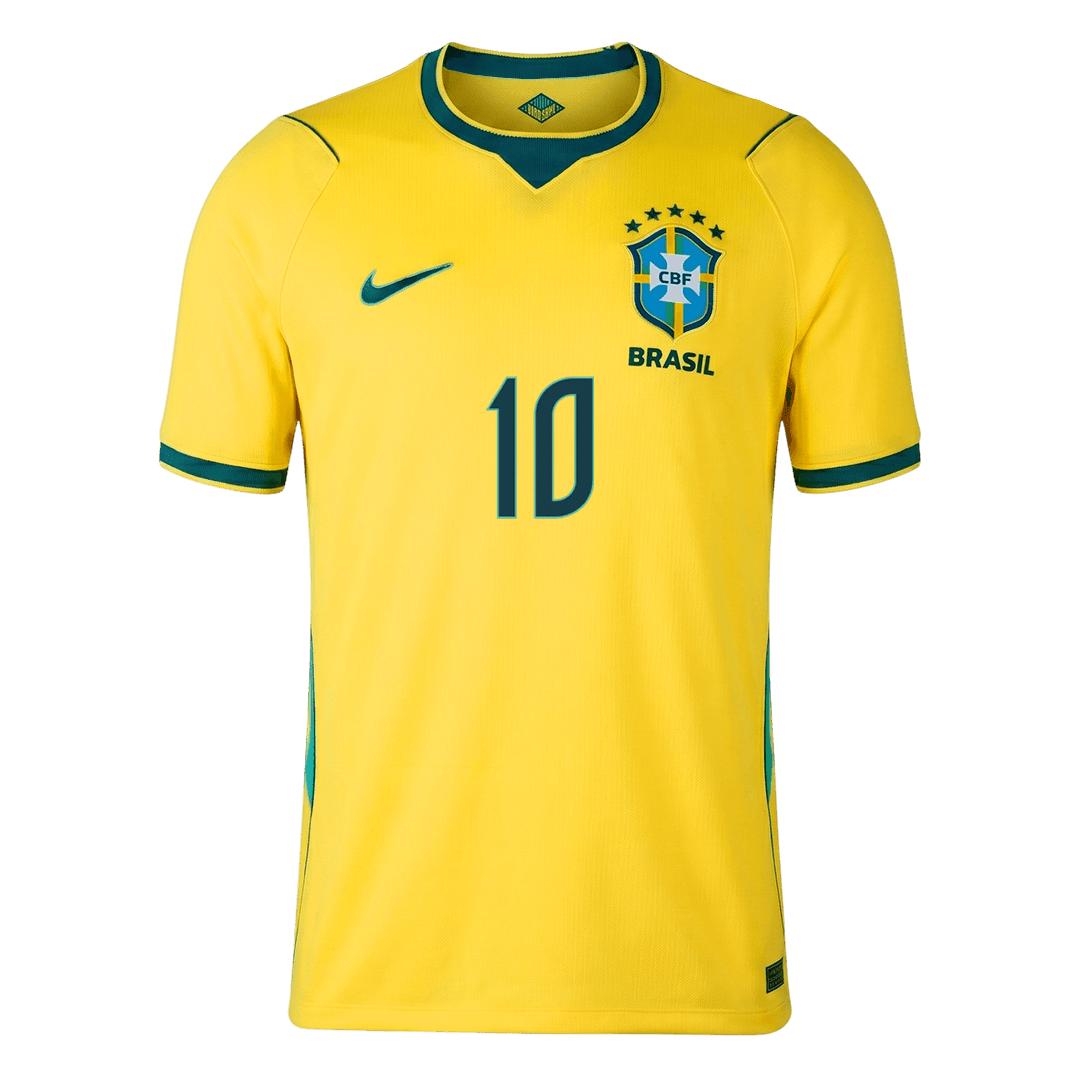 Camiseta Neymar Jr. #10 Brasil 2026 Primera Equipación Copa del Mundo - Versión Hincha - Vista 5
