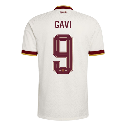 Camiseta Auténtica Gavi #9 España 2026 Segunda Equipación Copa del Mundo - Versión Jugador - Vista 9