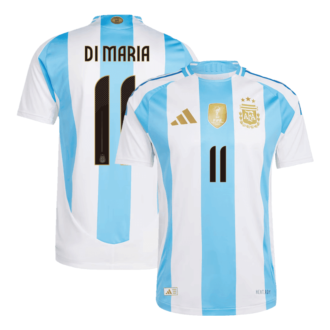Camiseta Di María #11 Argentina 2024 Primera Equipación Hombre - Versión Jugador