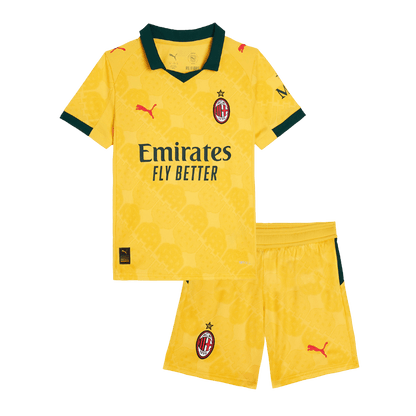 Conjunto Infantil AC Milan 2025/26 Tercera Equipación
