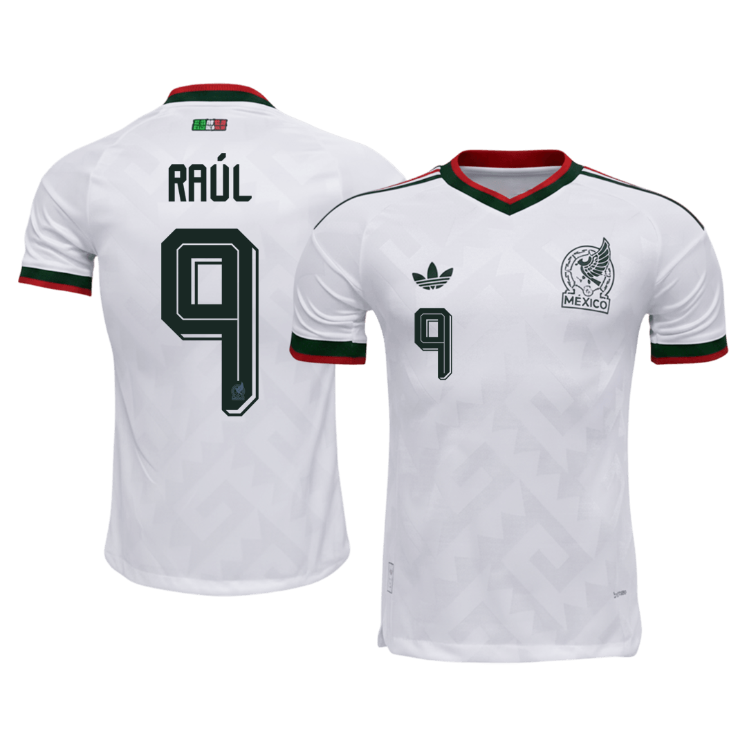 Camiseta Auténtica Raúl #9 México 2026 Segunda Equipación Copa del Mundo - Versión Jugador